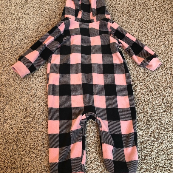 Carter’s fleece onesie - Picture 2 of 3